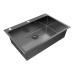 Кухонная мойка Paulmark Vast-Edge 75 PM777551-GM Вороненая сталь