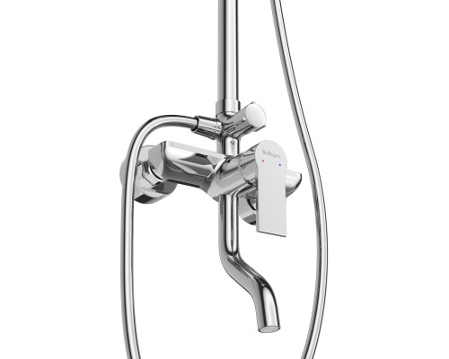 Душевая система BelBagno Aurora AURORA-VSCM-CRM Хром