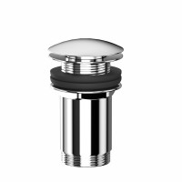 Донный клапан WHITECROSS A706CR для умывальника, клик-клак хром