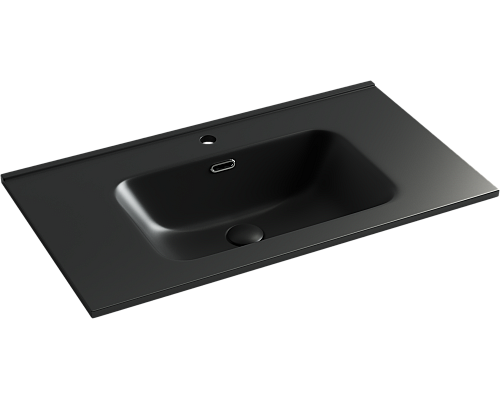 Раковина-столешница Sancos ELEMENT 81x18 Черный матовый Раковина-столешница Sancos ELEMENT 81x18 Черный матовый