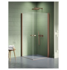 Душевое ограждение NEW TRENDY NEW SOLEO COPPER BRUSHED 70x70x195 медь