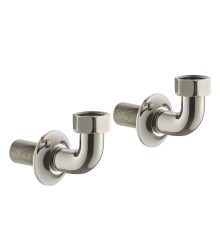 Комплект подключения смесителя на стену Benesque Grosvenor Level 19020108 никель глянцевый