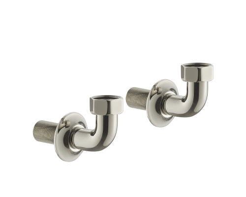 Комплект подключения смесителя на стену Benesque Grosvenor Level 19020108 никель глянцевый