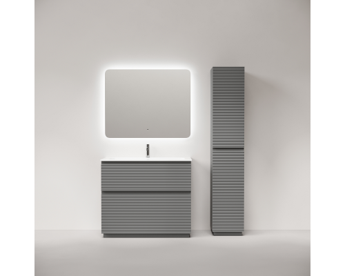 Тумба под раковину Напольная Sancos Folk Floor 99.5 FL100FES Ergraut soft