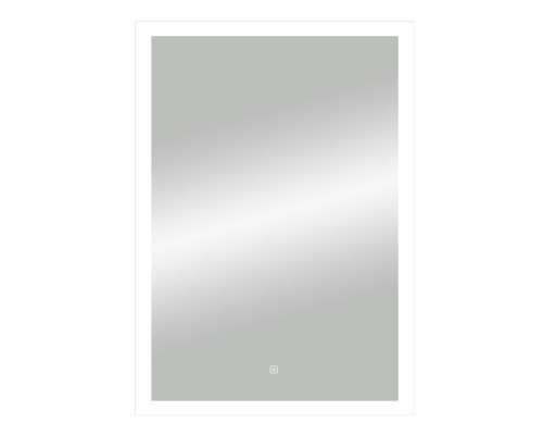 Зеркало Континент Sevilla 600х800 ЗЛП115 с подсветкой с сенсорным выключателем с подогревом с часами