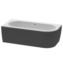 Акриловая ванна Cezares Slim 179x79 L SLIM CORNER-180-80-60-L-NERO-SET без гидромассажа