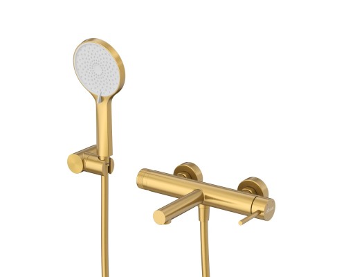 Смеситель для ванны Cezares Relax RELAX-VD-BORO Брашированное золото