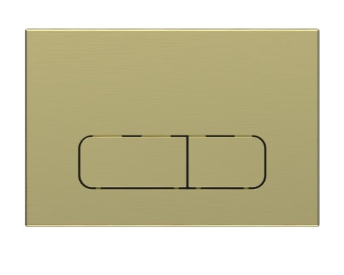 Кнопка смыва Vincea VFP-02BG, цвет брашированное золото