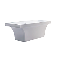 Ванна из искусственного камня Astra form КАПРИ 180х80 белый