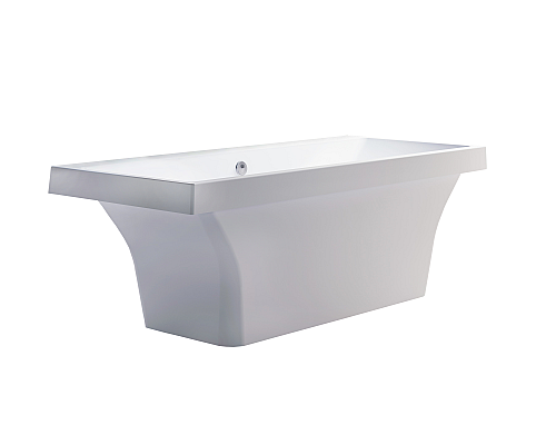 Ванна из искусственного камня Astra form КАПРИ 180х80 белый