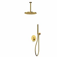 Система для душа скрытого монтажа WHITECROSS Y YSET12GL золото