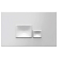 Клавиша смыва ISVEA Axis Piazza для унитаза 246x26x164 белый матовый 54MJ0111I