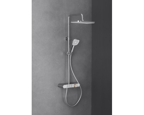 Душевая система Arrow AMG13SH855A с термостатом серый
