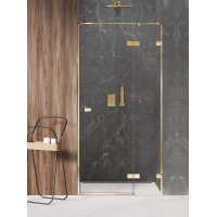 Дверь в нишу NEW TRENDY AVEXA GOLD SHINE P 120x200 золото