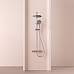 Душевая стойка Sancos Kanedo с термостатом с верхним душем, хром, SC7200CH