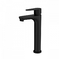 Смеситель для раковины высокий Wonzon&Woghand, Черный матовый