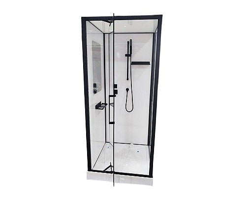 Душевая кабина Esbano ESKBRSP90 90x90x215 черный Душевая кабина Esbano ESKBRSP90 90x90x215 черный