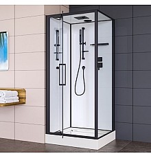 Душевая кабина Esbano ESKBRSP90 90x90x215 черный 