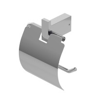 Держатель туалетной бумаги Cezares Slider SLIDER-PH-01 с крышкой Хром
