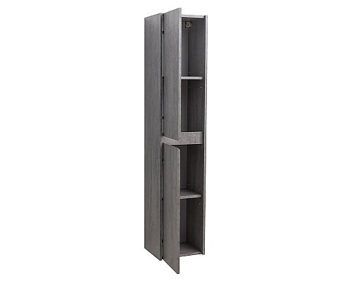 Шкаф пенал BelBagno Kraft 33 L KRAFT-1600-2A-SC-CG-L подвесной Cemento Grigio Шкаф пенал BelBagno Kraft 33 L KRAFT-1600-2A-SC-CG-L подвесной Cemento Grigio