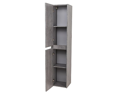 Шкаф пенал BelBagno Kraft 33 L KRAFT-1600-2A-SC-CG-L подвесной Cemento Grigio Шкаф пенал BelBagno Kraft 33 L KRAFT-1600-2A-SC-CG-L подвесной Cemento Grigio