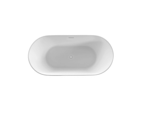 Ванна акриловая Vincea VBT-426-1700MW 1700x800x580 белый матовый щелевой перелив