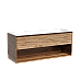 Тумба подвесная SANCOS Marmi 1195х445 c ящиком, дуб чарльстон MR1.0120ECH