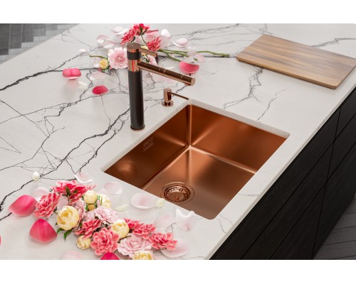 Кухонная мойка Alveus Monarch Kombino 50 1120381 медь в комплекте с выпуском