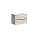 Тумба подвесная SANCOS Urban 690х450х550, c двумя ящиками, дуб галифакс UR70EG