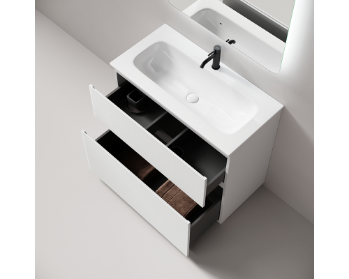 Тумба под раковину Напольная Sancos Folk Floor 89 FL90FW Bianco