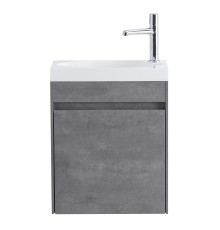 Тумба под раковину BelBagno Pietra Mini 46 PIETRA MINI-460-1A-SO-SCM-R подвесная Stucco Cemento