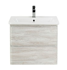 Тумба под раковину BelBagno 50 ALBANO-CER-500-2C-SO-RVB подвесная Rovere Vintage Bianco