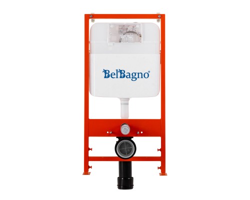 Инсталляция BelBagno BB026/BB050CR.MAT с клавишей смыва Хром матовый