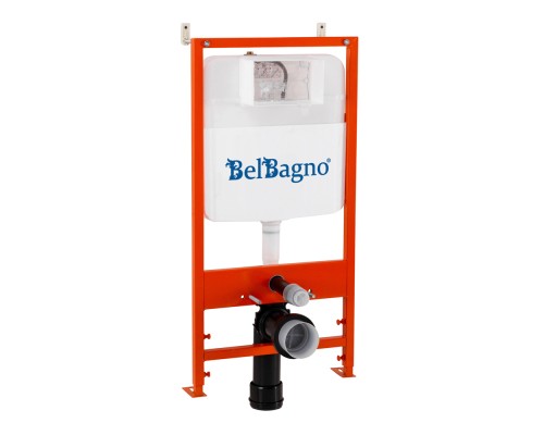 Инсталляция BelBagno BB026/BB050CR.MAT с клавишей смыва Хром матовый