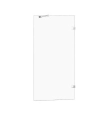 Шторка для ванны NEW TRENDY AVEXA 80x150 хром