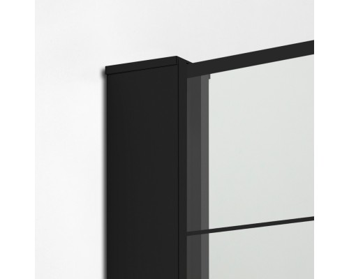 Душевое ограждение NEW TRENDY NEW MODUS BLACK 90x200 черный