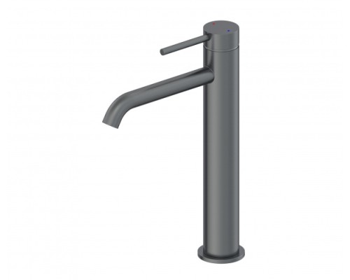Смеситель для раковины высокий Wonzon&Woghand, Темный графит