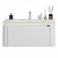 Тумба с раковиной Black&White U925.900 белый матовый