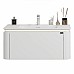 Тумба с раковиной Black&White U925.900 белый матовый