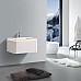 Тумба с раковиной Black&White U925.900 белый матовый
