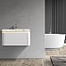 Тумба с раковиной Black&White U925.900 белый матовый