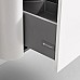 Тумба с раковиной Black&White U925.900 белый матовый