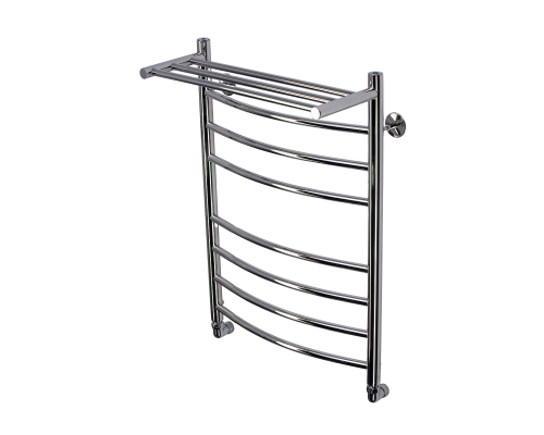 Полотенцесушитель водяной Comfysan Noumi W-8 80/50 с полкой, хром