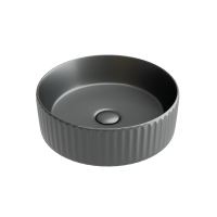 Раковина-чаша накладная Ceramicanova Element 360x360x115 антрацит матовый