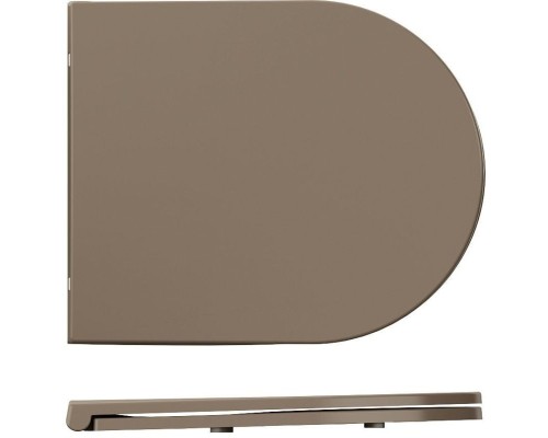 Сиденье для унитаза ISVEA Infinity F50 ШГ 365x445 коричневый матовый 40KF0531I-S