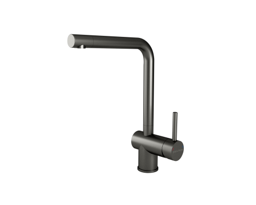 Смеситель для кухни Paulmark Spring вороненая сталь Sp212067-GM
