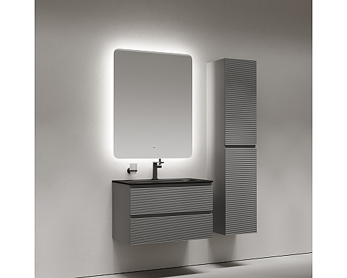 Зеркало для ванной комнаты Sancos Ray 800х1000 c подсветкой, RA800 Зеркало для ванной комнаты Sancos Ray 800х1000 c подсветкой, RA800