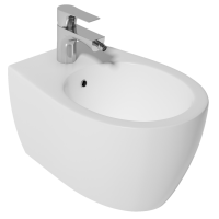 Биде ISVEA Sentimenti Neo подвесной 363x510x400 антрацит матовый 10AR41010SV-2C