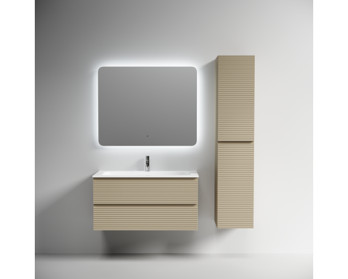 Тумба под раковину Настенная Sancos Folk 99.5 FL100CP Капучино