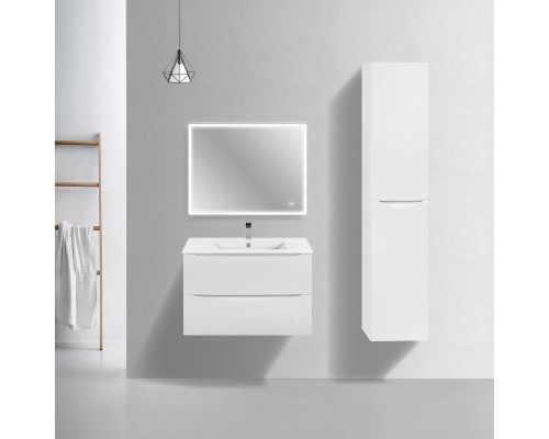 База под керамическую раковину Vincea Mia Slim 800 подвесная 2 ящика Soft close G.White